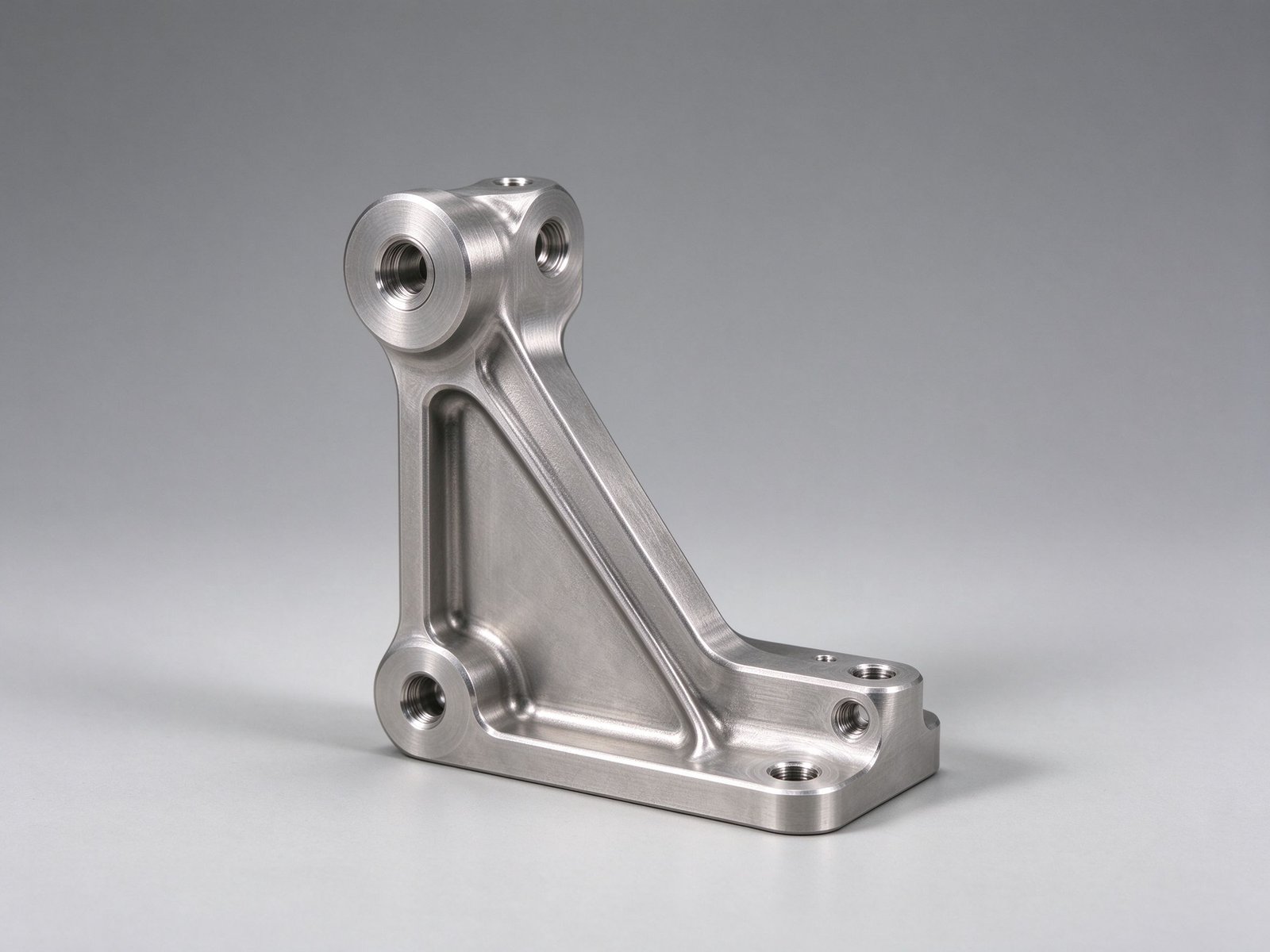 5-Axis CNC Machined Titanium Alloy Bracket