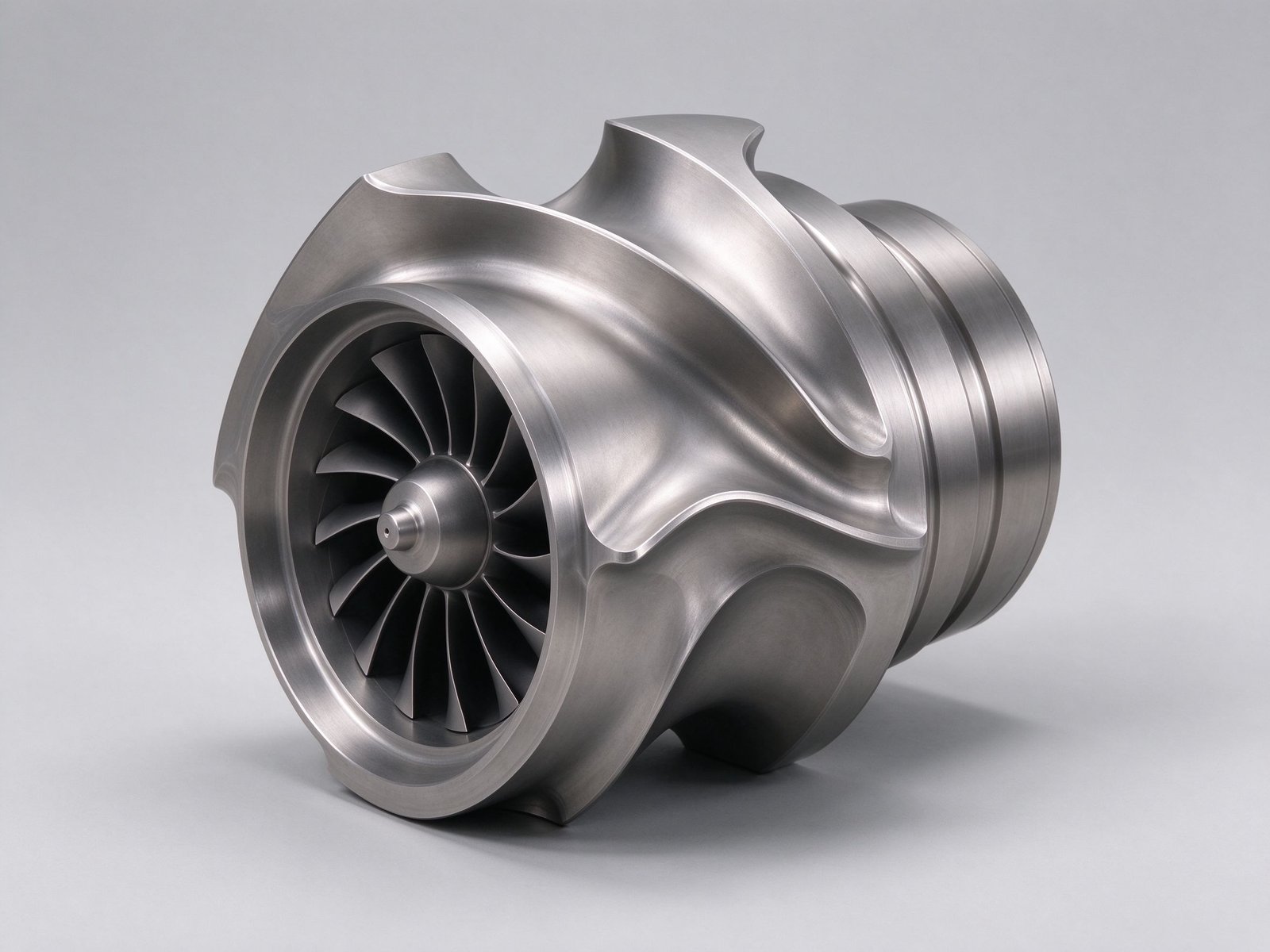 Composant de turbine en titane 5 axes