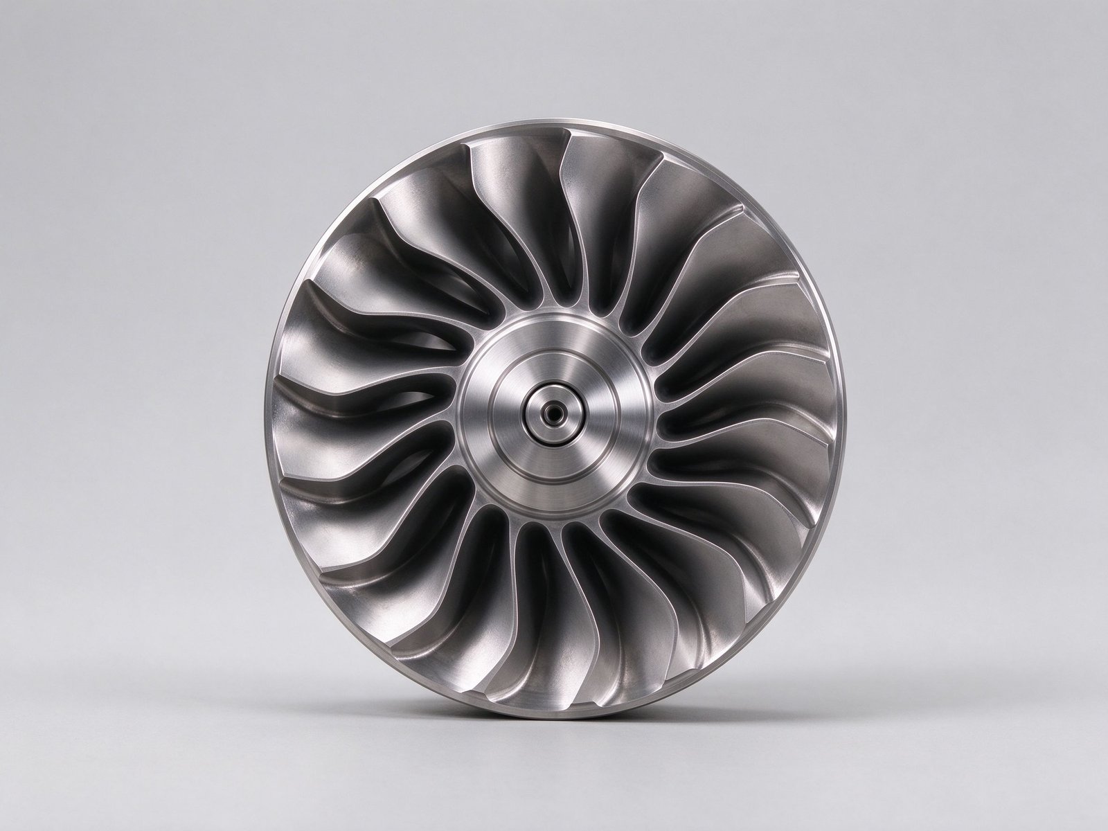Roue de turbine de turbocompresseur 5 axes