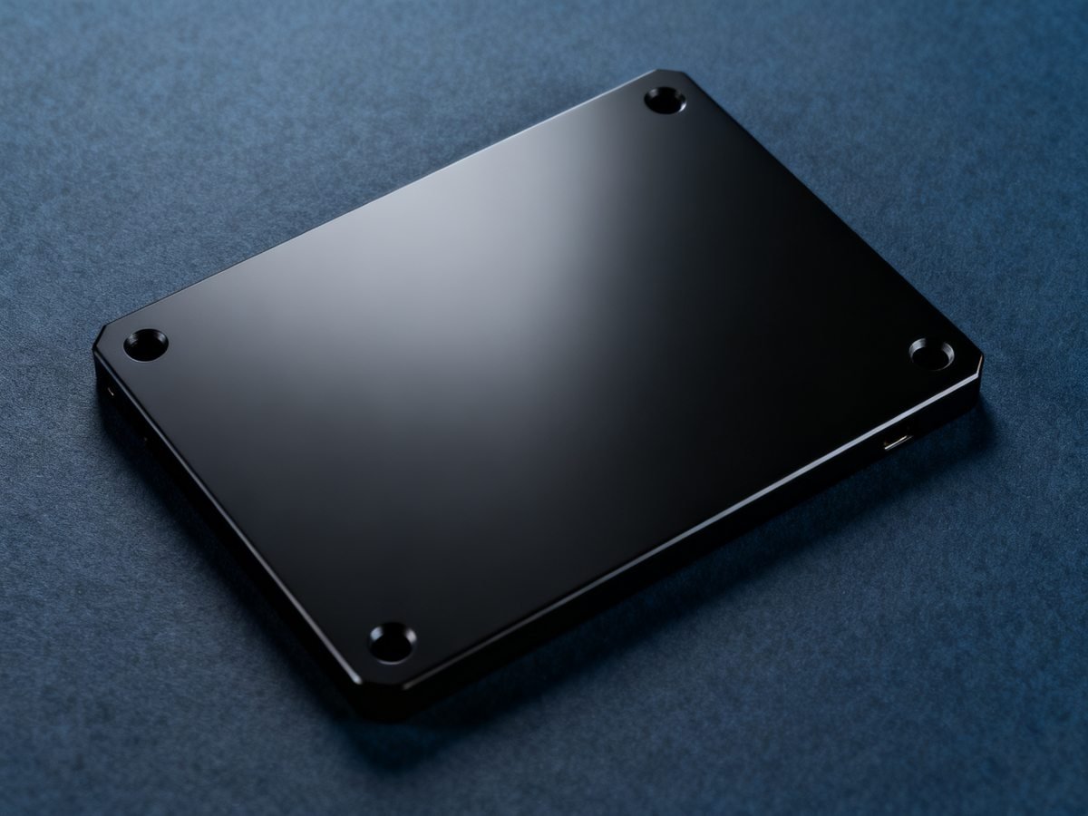 Black Anodised Aluminium Front Panels