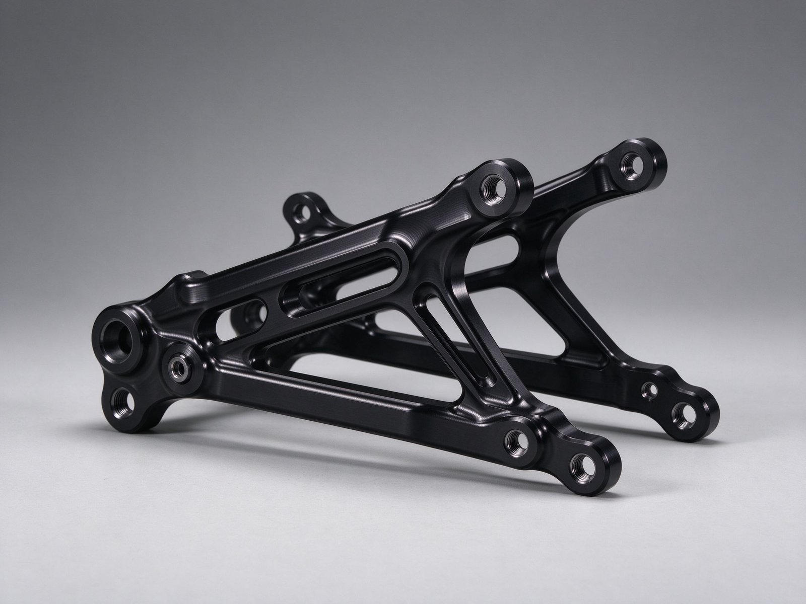 5-Axis Machined Aluminum Motorcycle Swing Arm