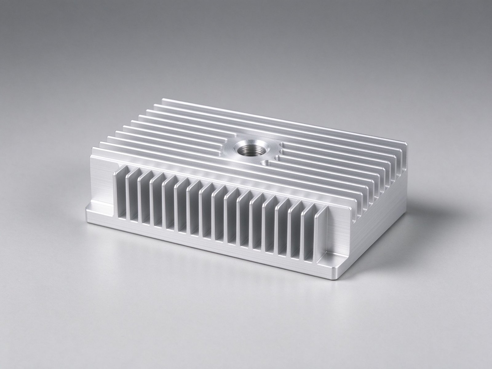 CNC Milled Aluminum Heat Sink