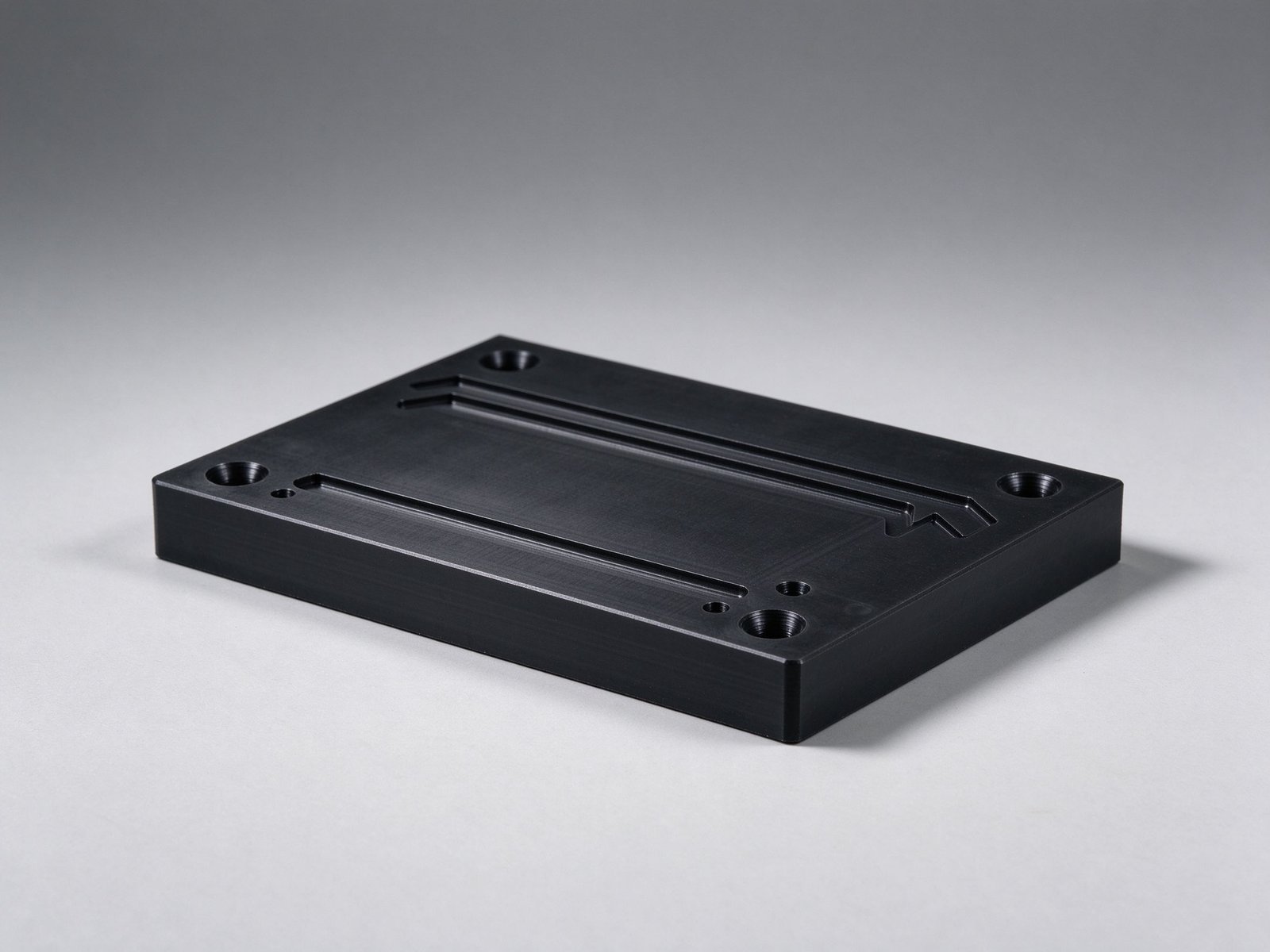 Machined Black POM Wear Plate