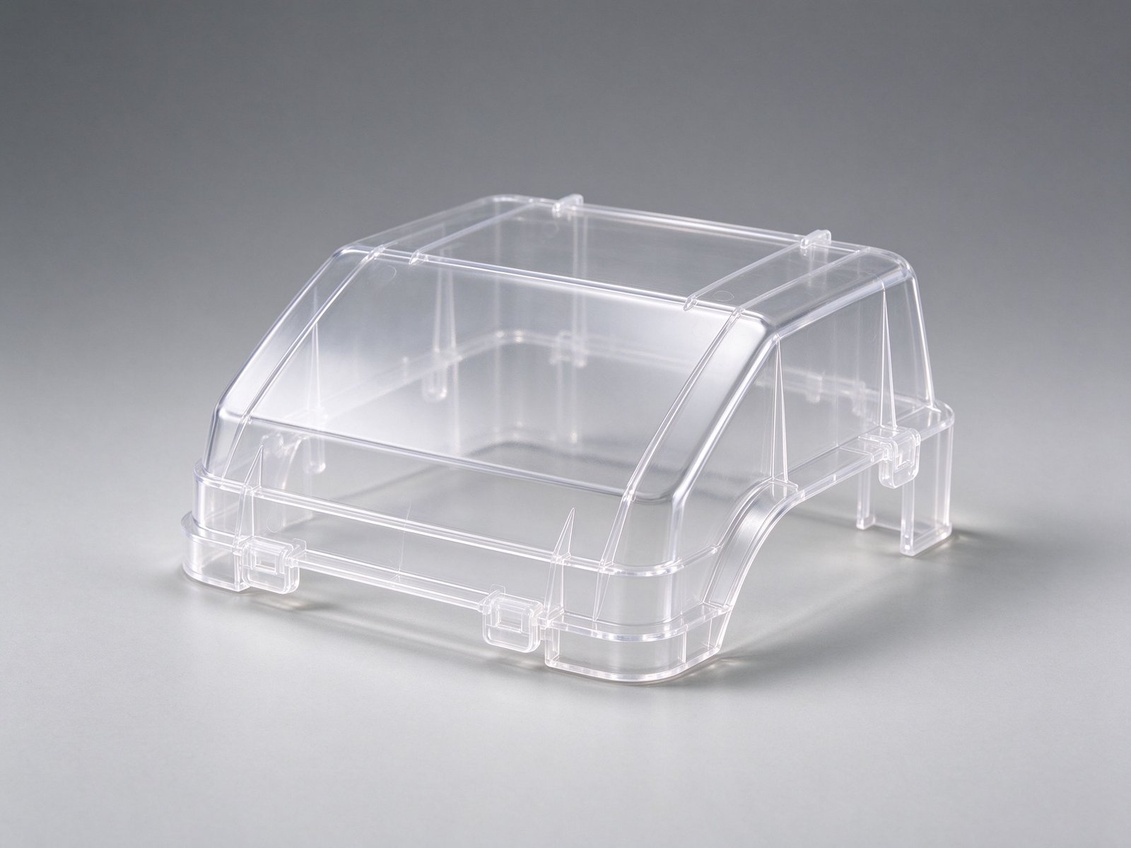 Injection Molded PC Transparent Cover