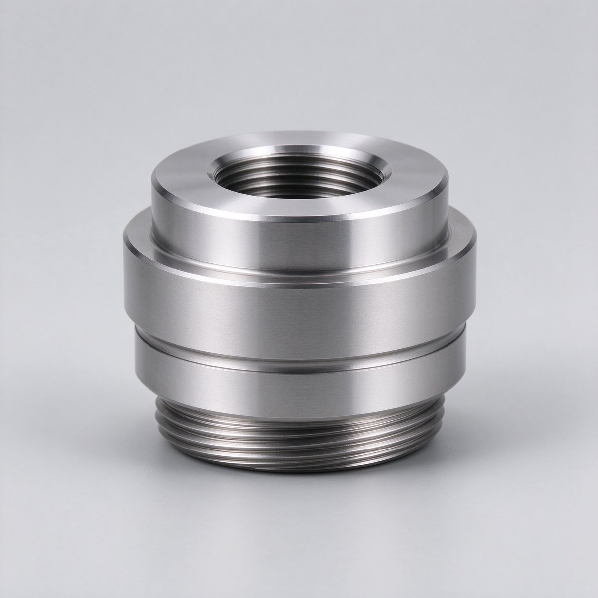 CNC Milled 316L Stainless Steel Cylinder Head