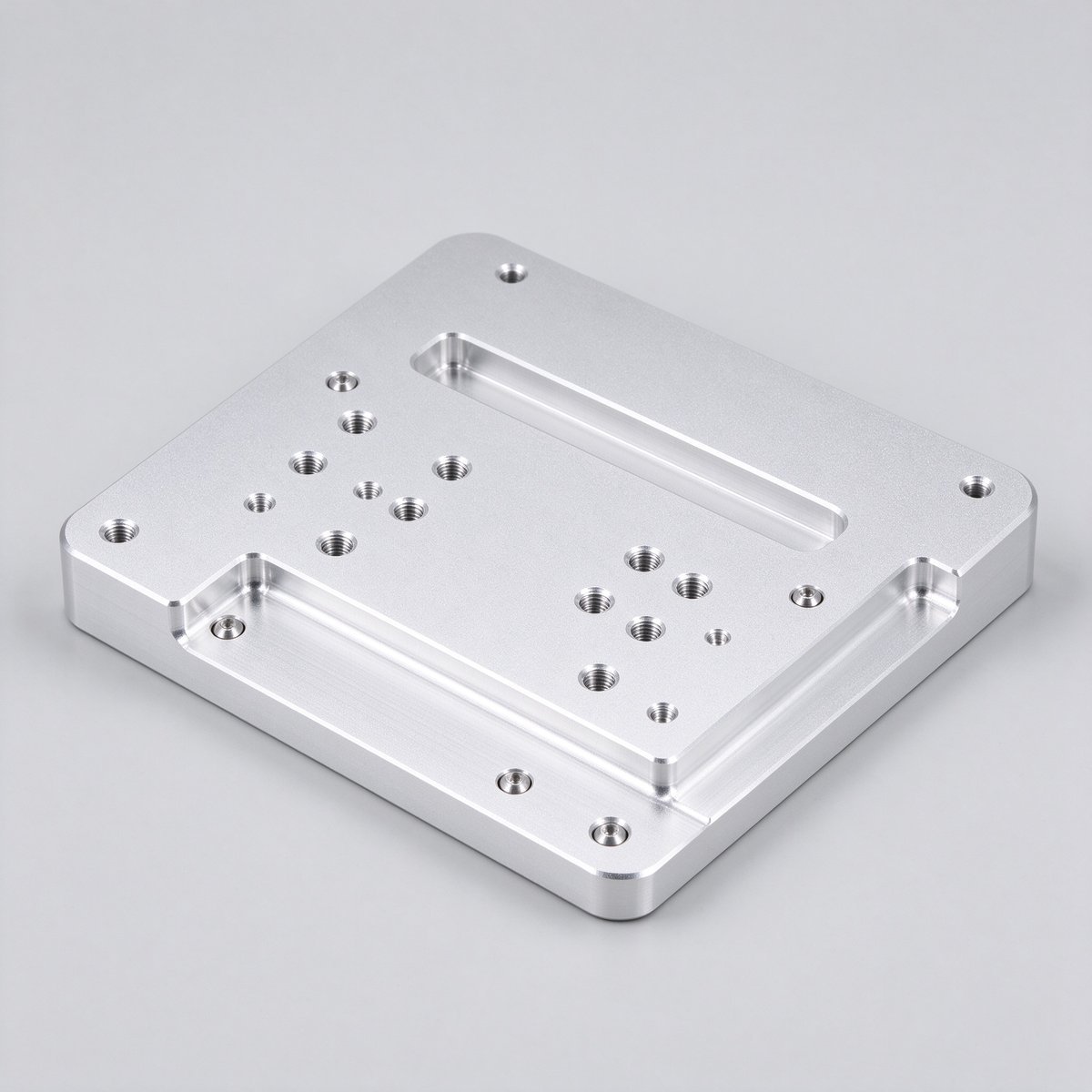 CNC Fraise Grande Plaque Fraisee 6082