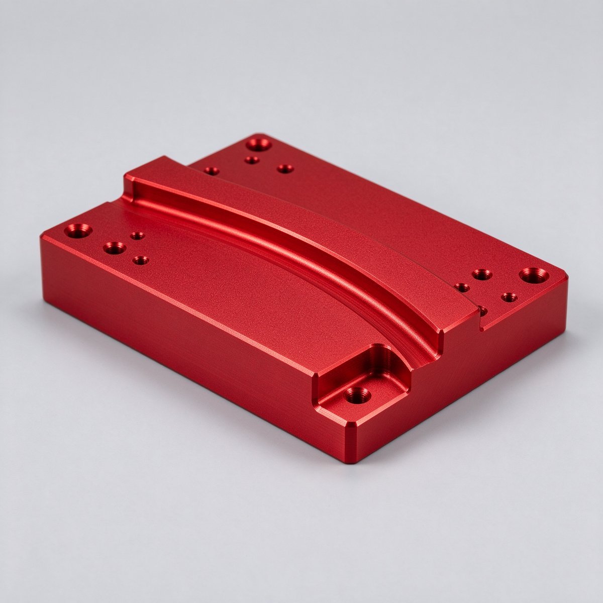 CNC Fraise Plaque Fixation Fraisee 6082