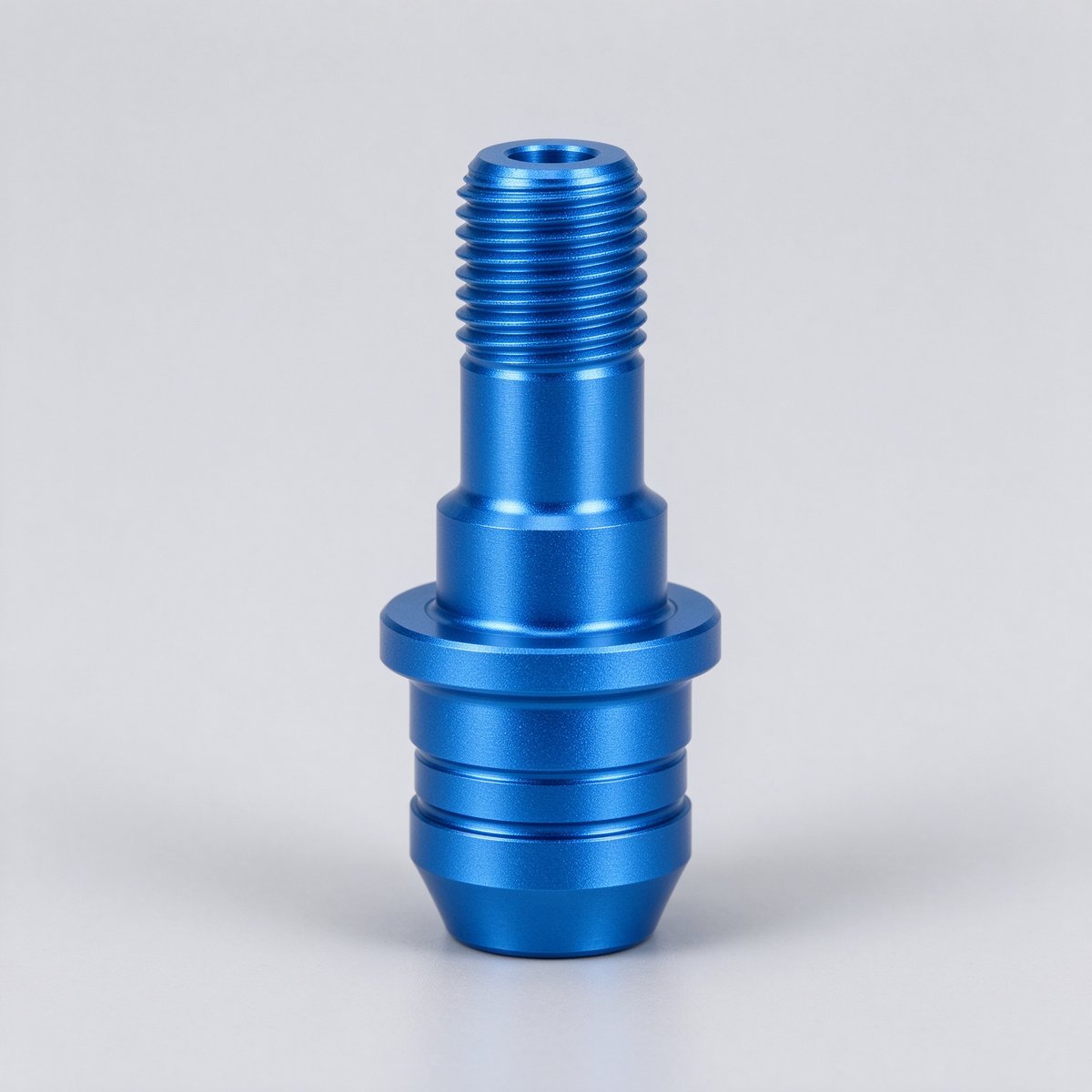 CNC Fraise en Aluminium Plaque de Boitier Anodisee Bleue