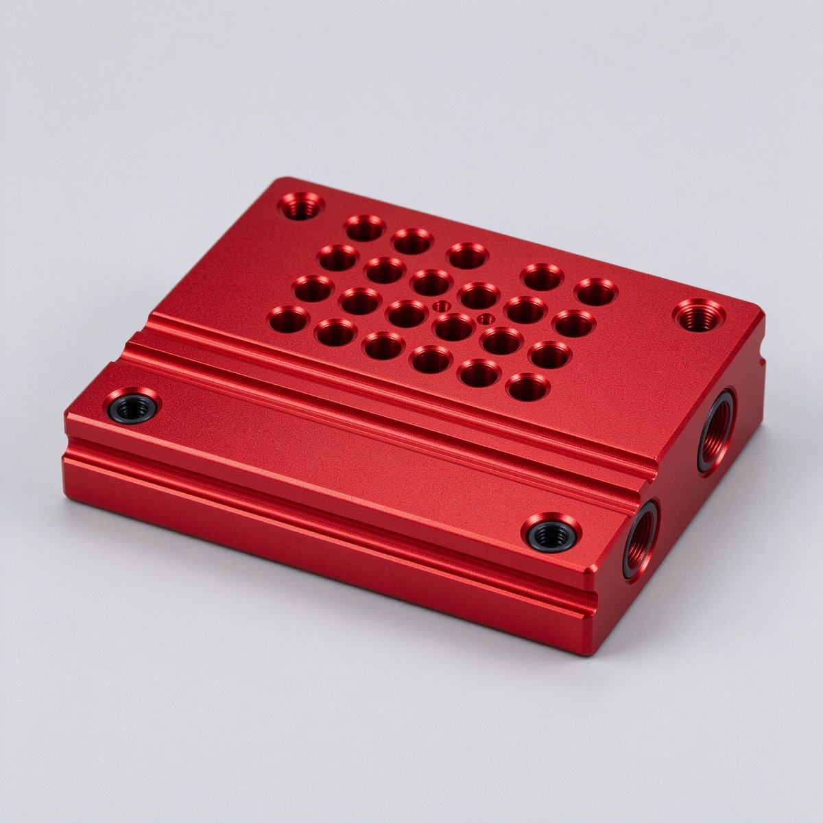 CNC Milled Aluminum Mounting Plate