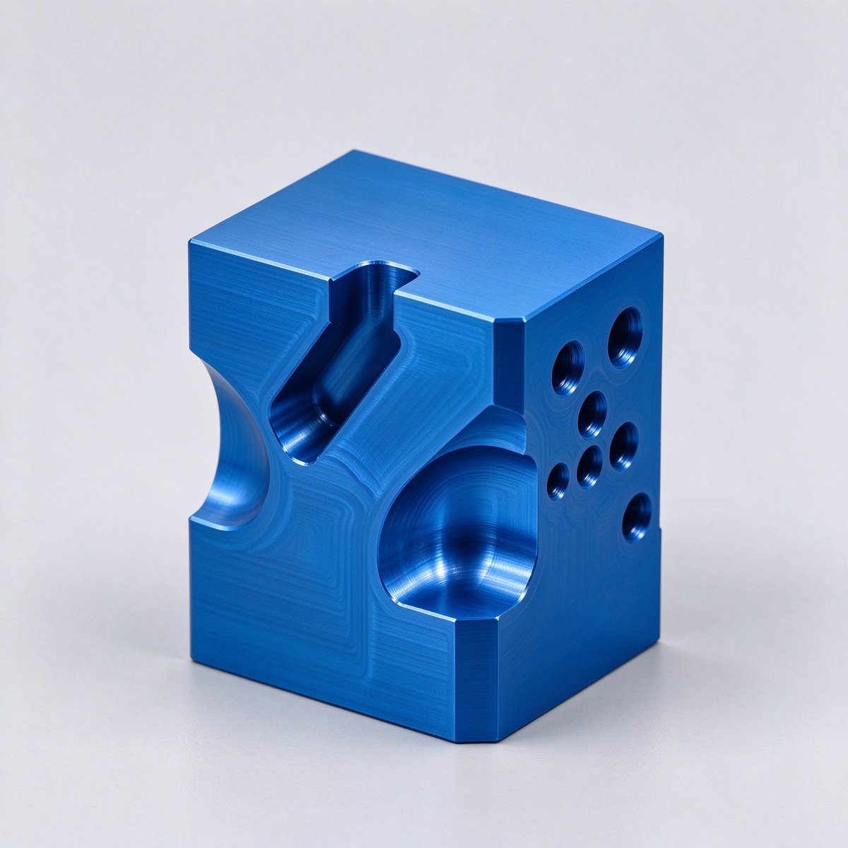 CNC Milled Anodized Aluminum Bracket