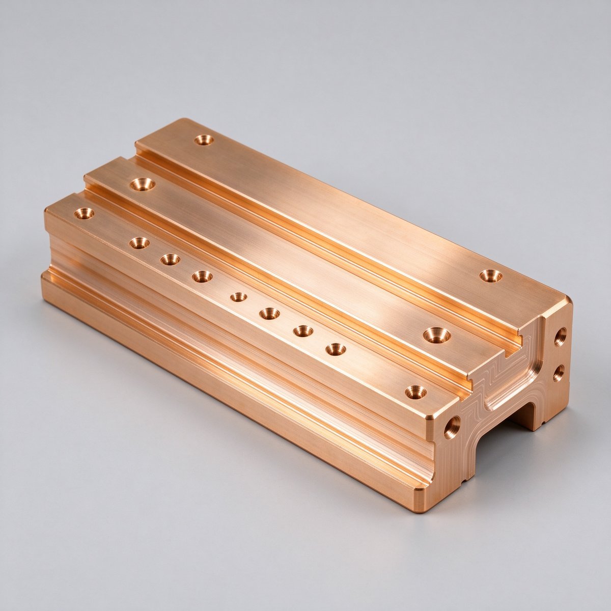 CNC Milled Beryllium Copper C172 Block