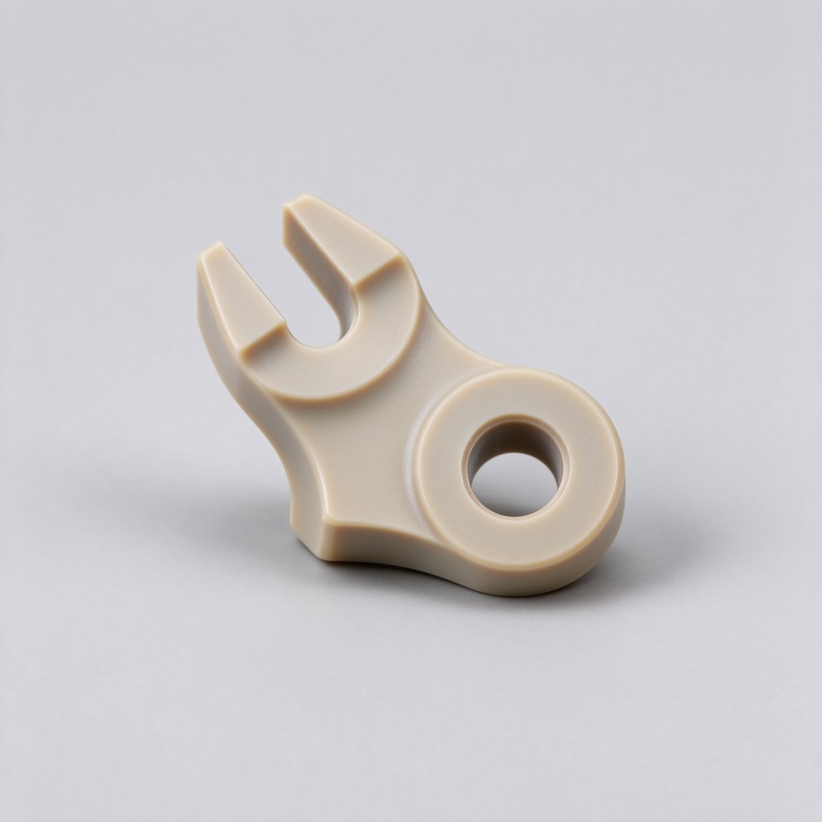 CNC Milled PEEK Insulator Block