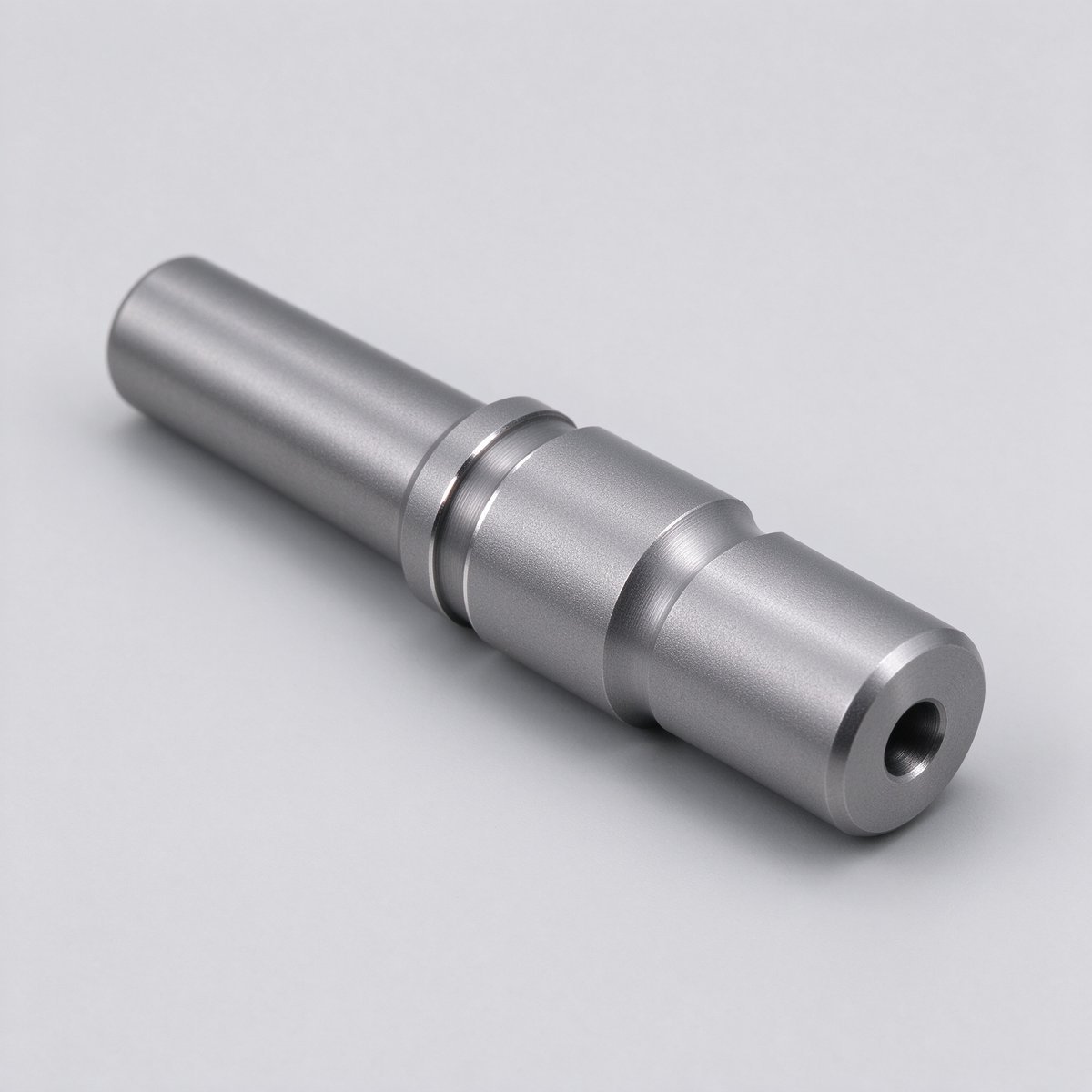 CNC Tourne en Aluminium Manchon Anodise Noir
