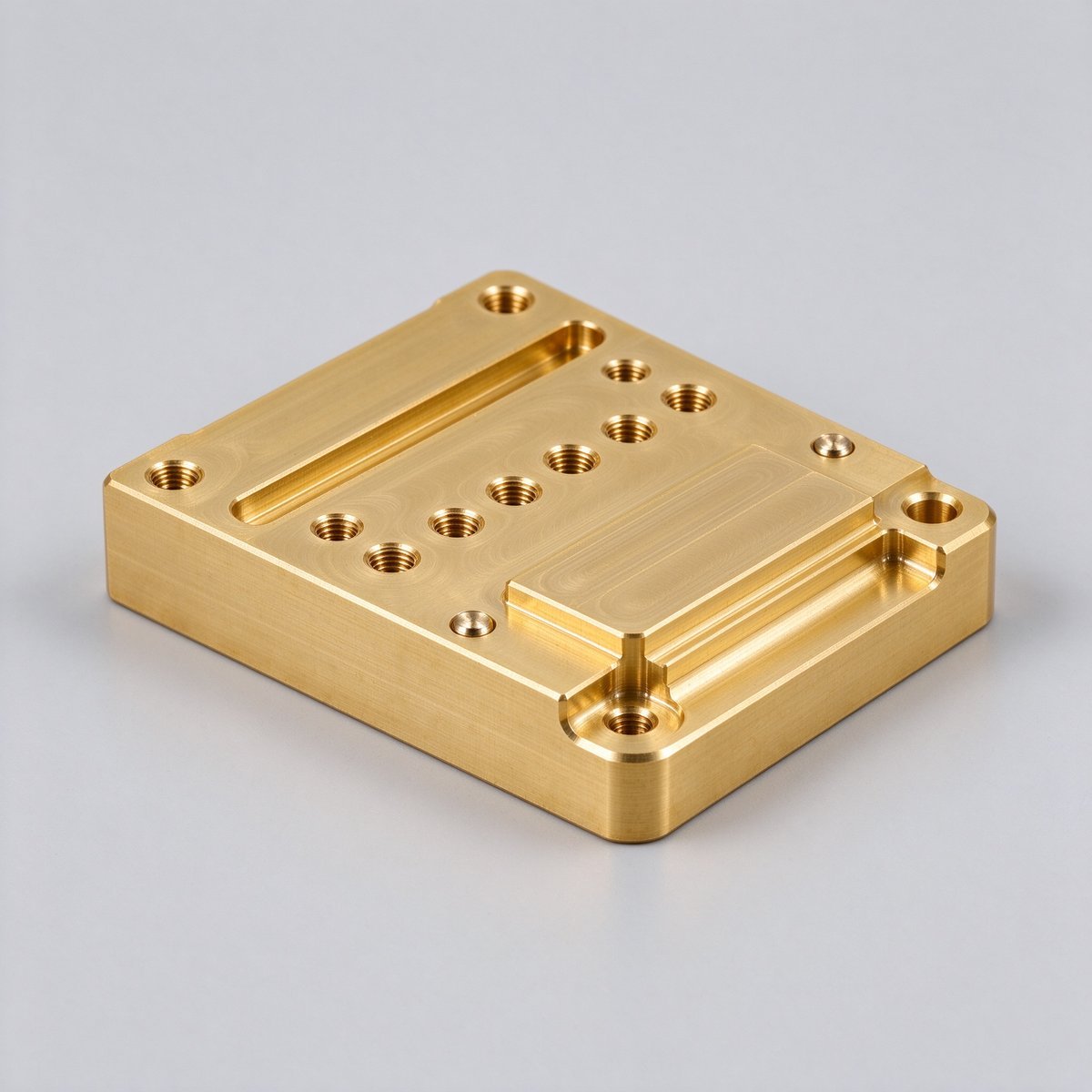 CNC Turned Brass C360 Nut