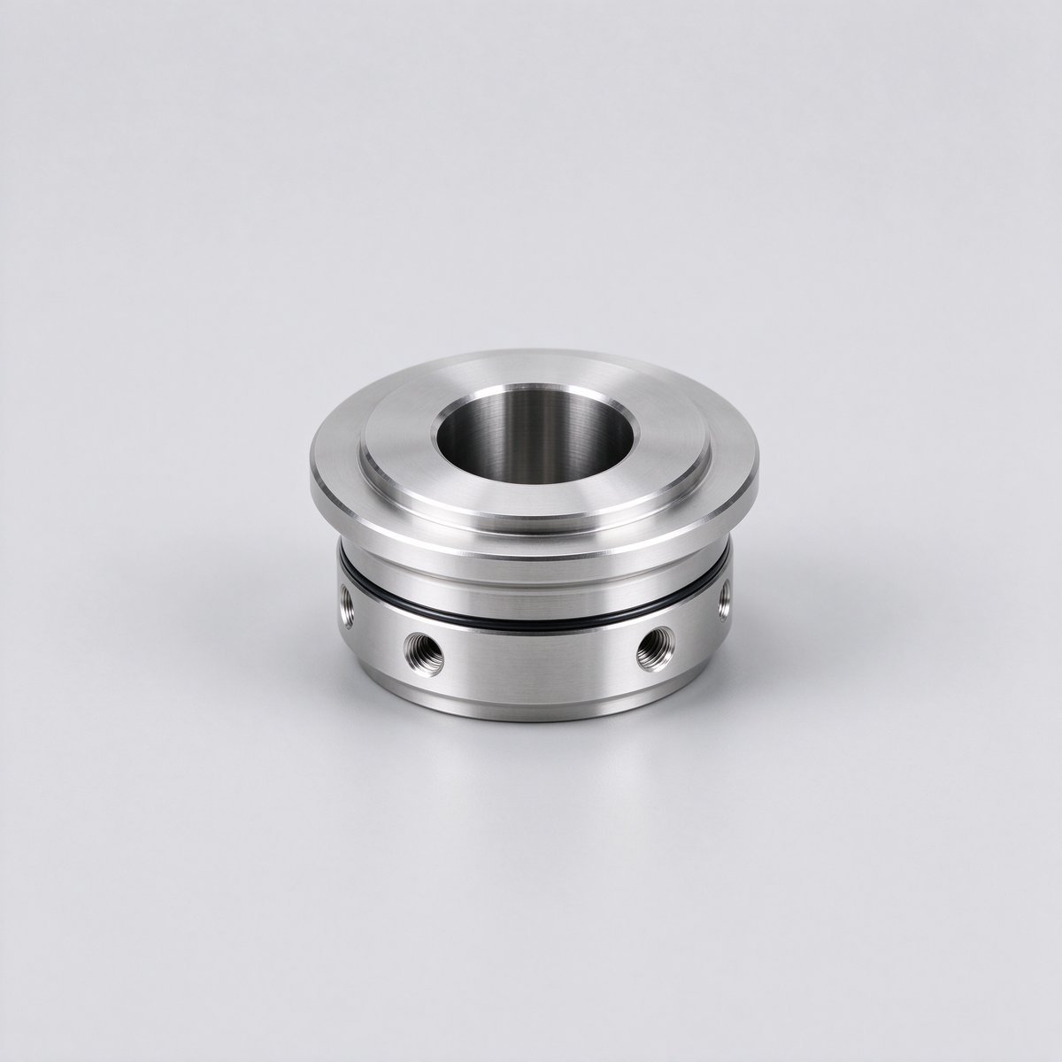 CNC Turned Stainless Steel Flange Bushing