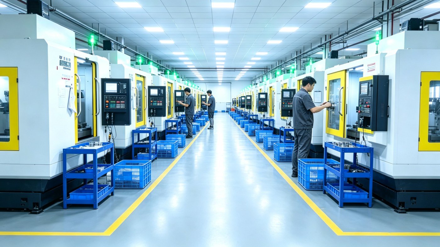 CNC Production Floor