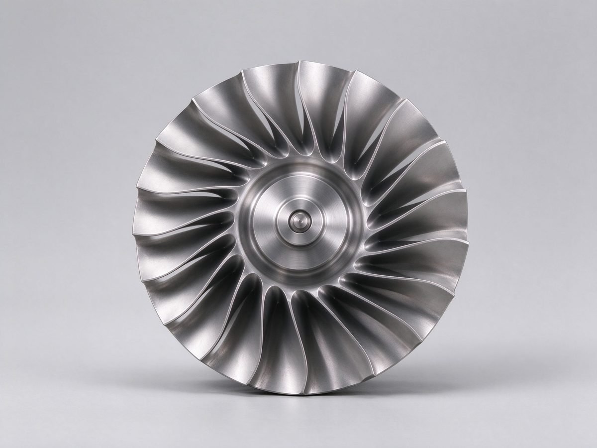 5-Axis Titanium Centrifugal Impeller