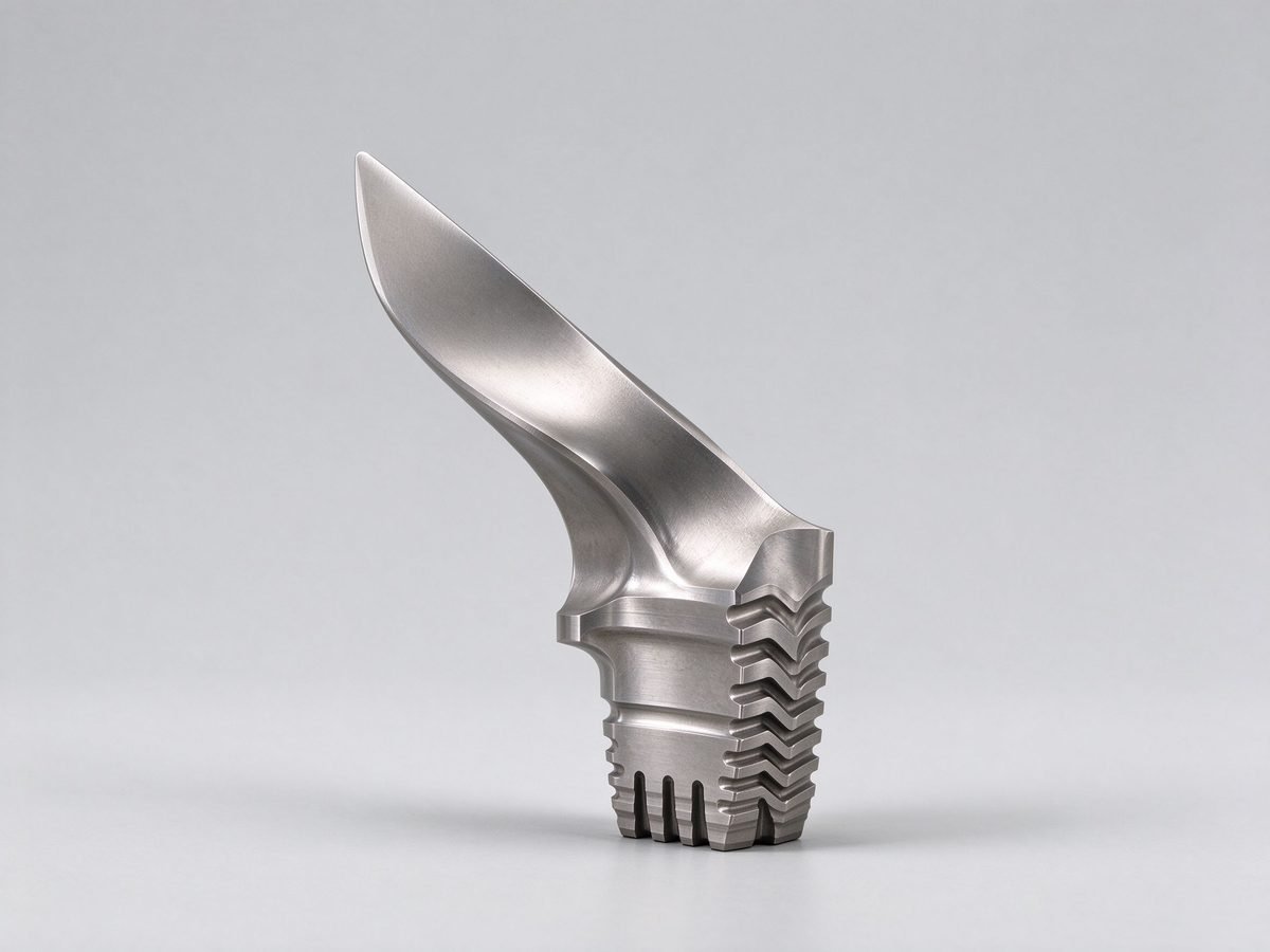 5-Axis Inconel Turbine Blade