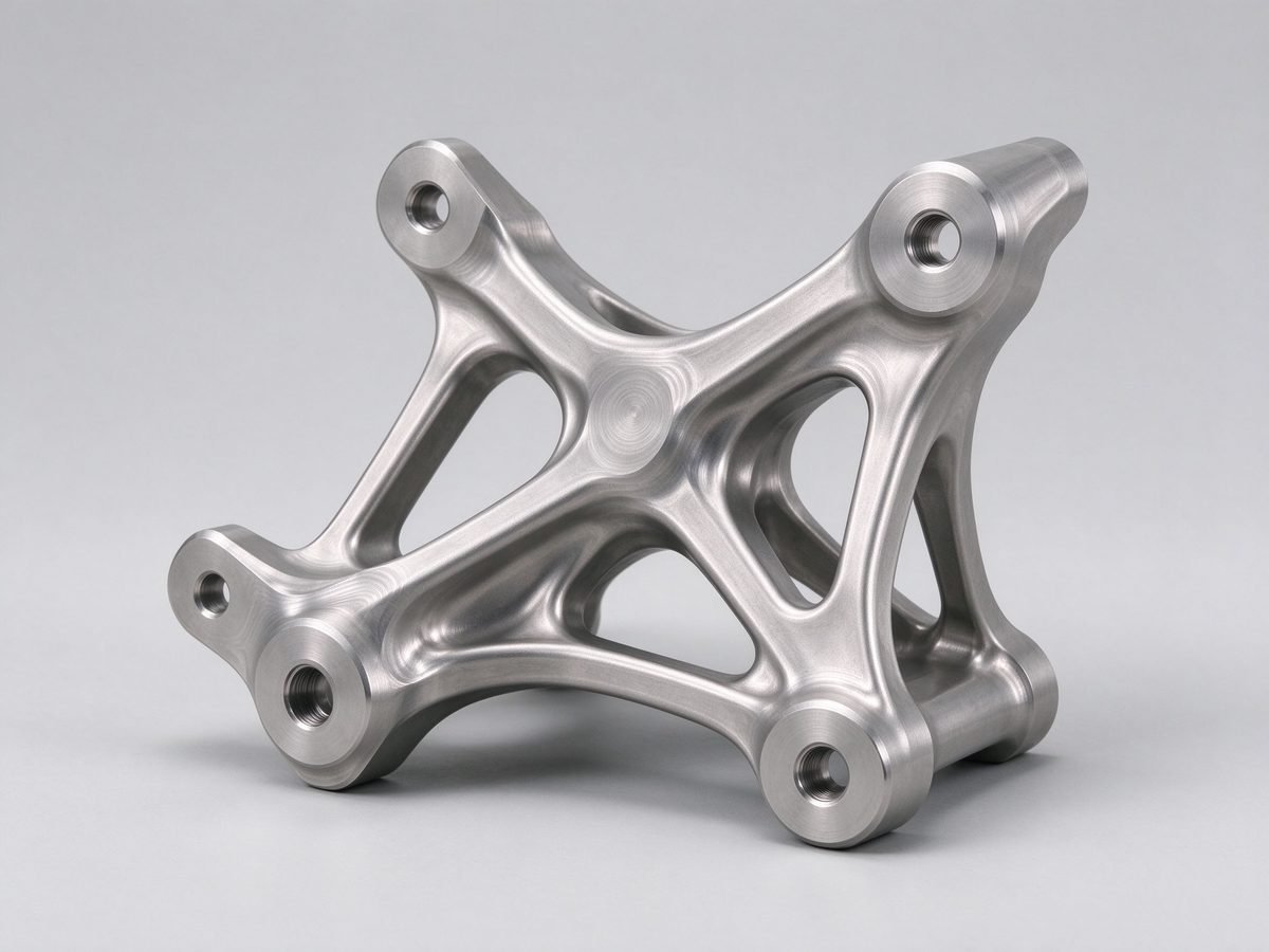 5-Axis Titanium Aerospace Bracket