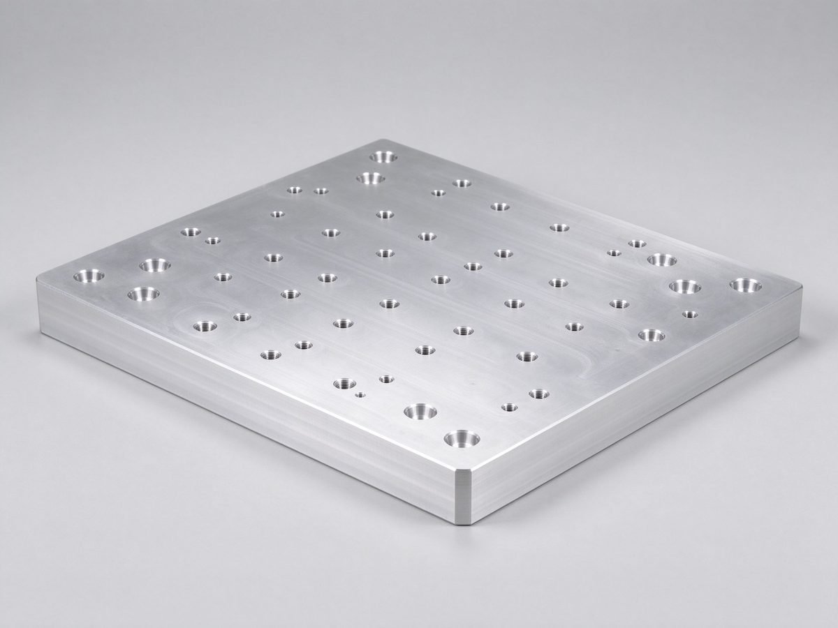 Large CNC Aluminum Base Plate