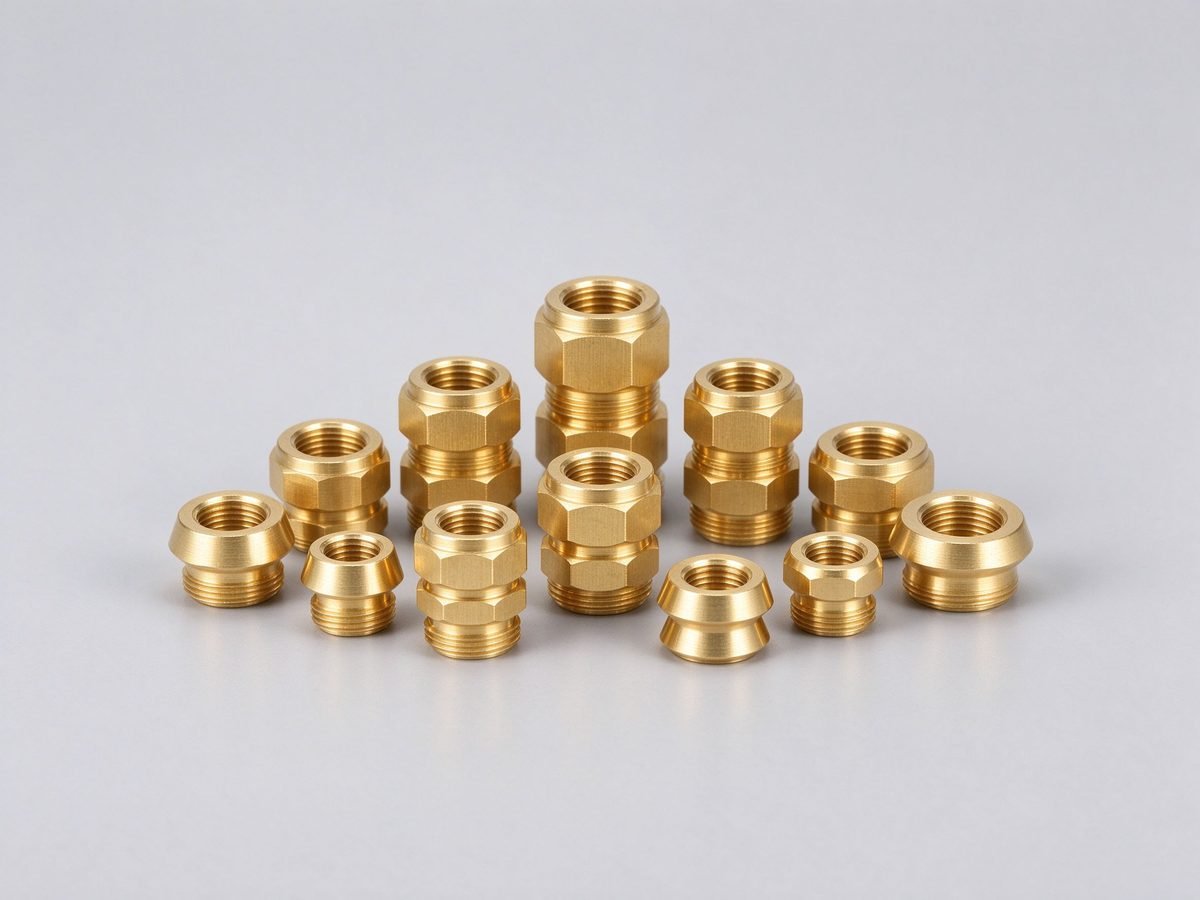 CNC Turned Brass Compression Ferrules