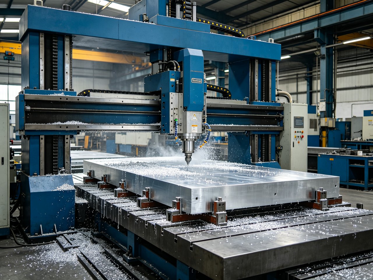 Large Gantry CNC Machining Centre (Aluminium Plate)