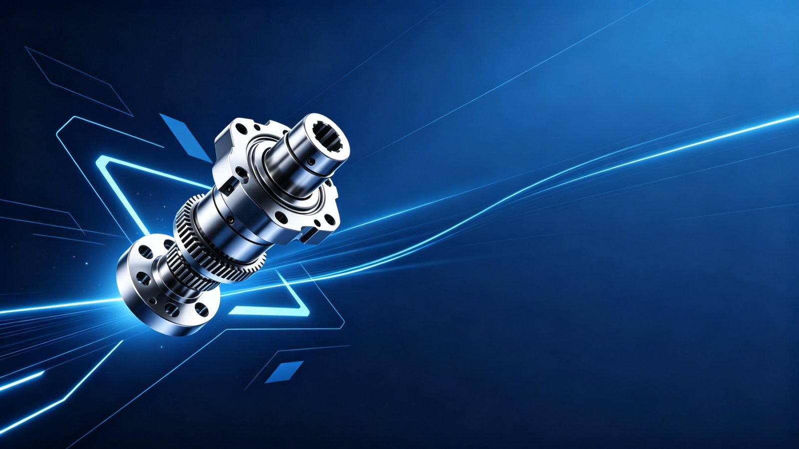 Precision CNC machined metal components