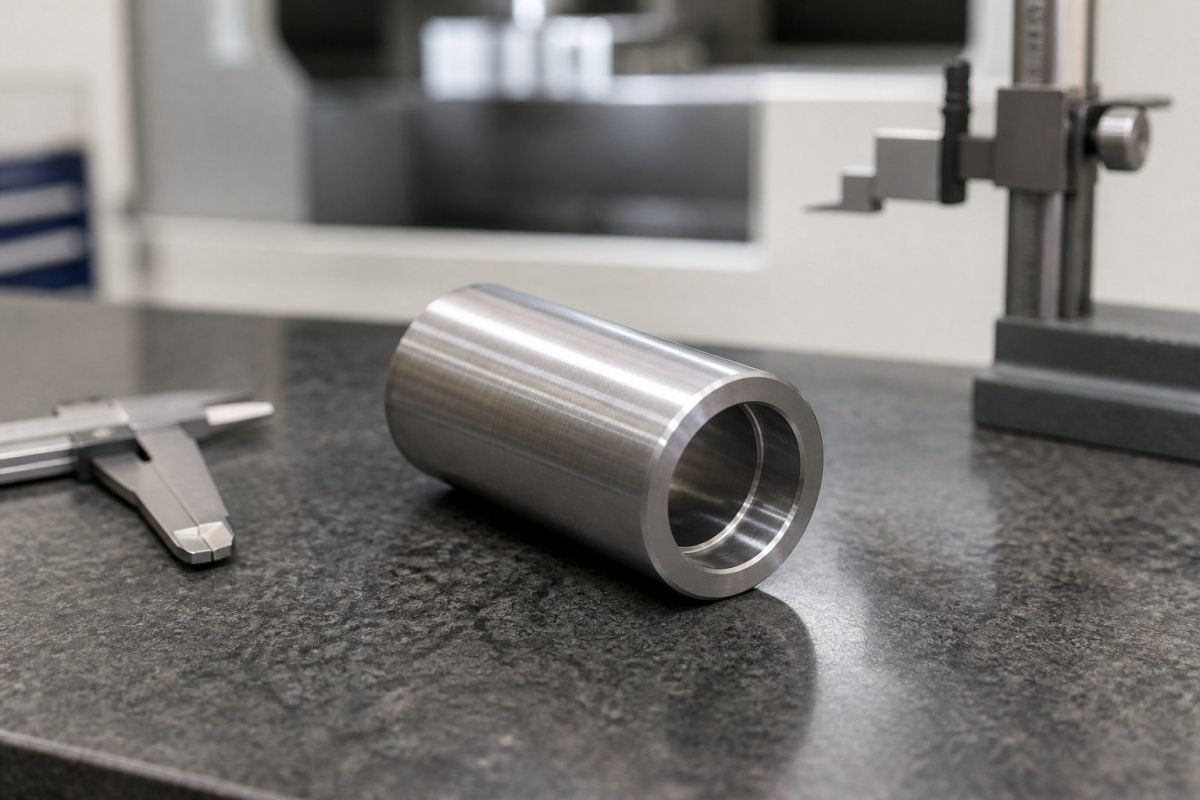 Aluminium Turned Shafts & Sleeves