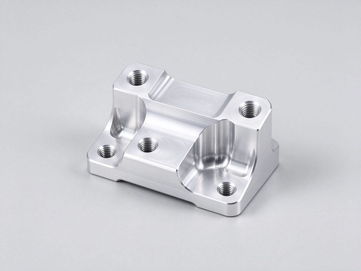 CNC Milled Aluminum Bracket