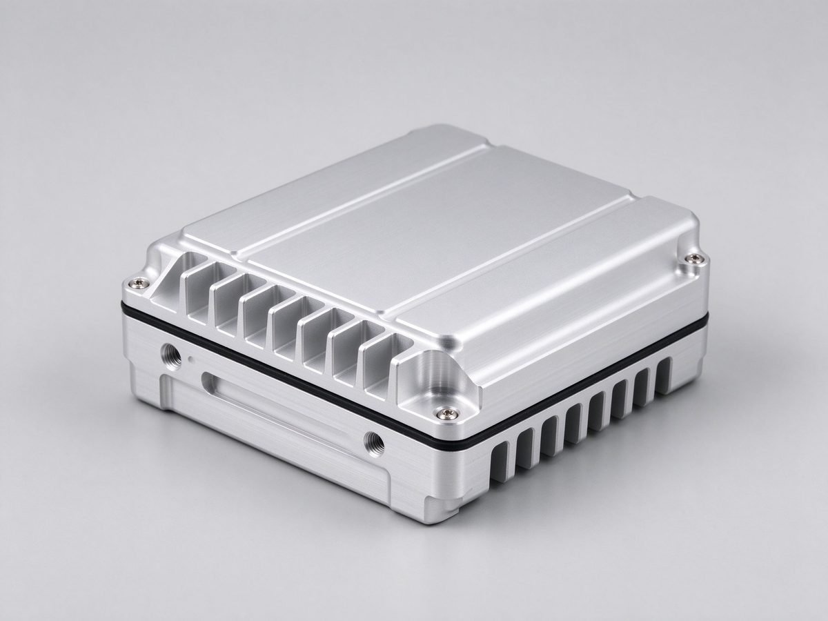 CNC Milled Electronics Housing