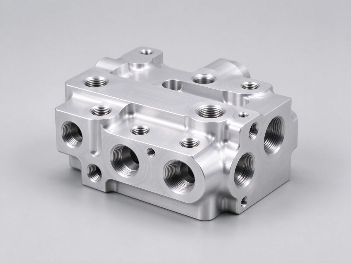 5-Axis Hydraulic Manifold Block