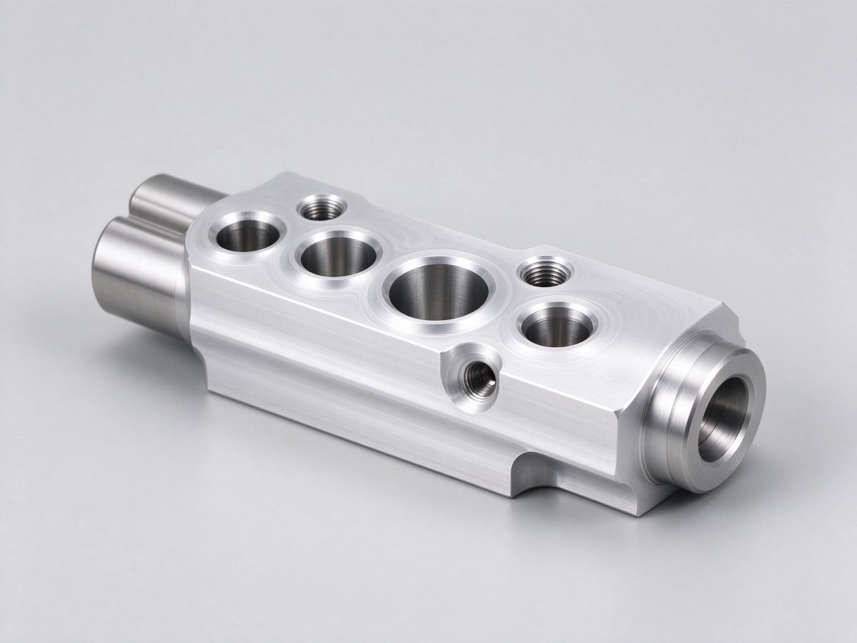 5-Axis Multi-Port Valve Body