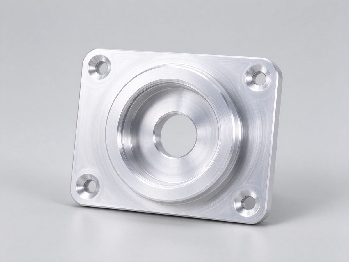 CNC Milled Aluminum Mounting Plate