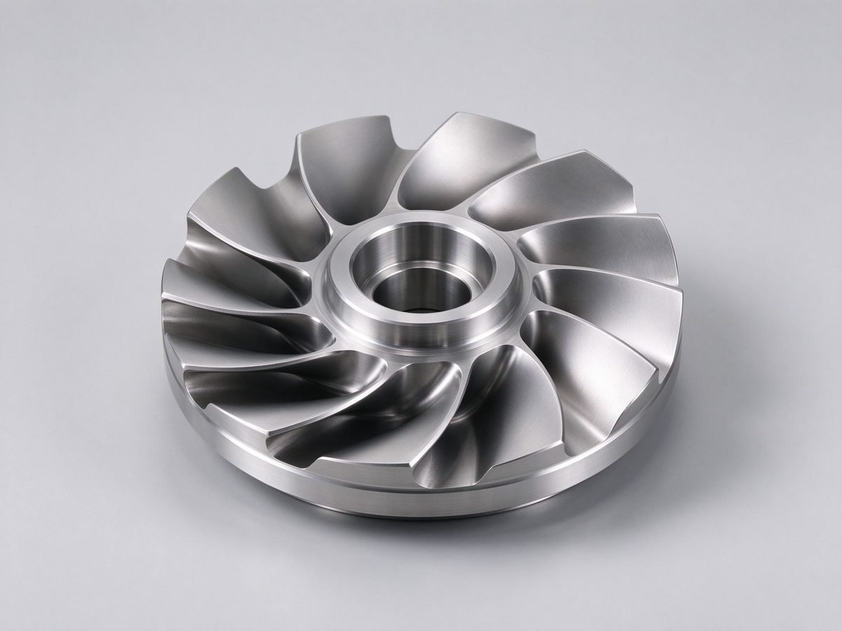 5-Axis Stainless Pump Impeller