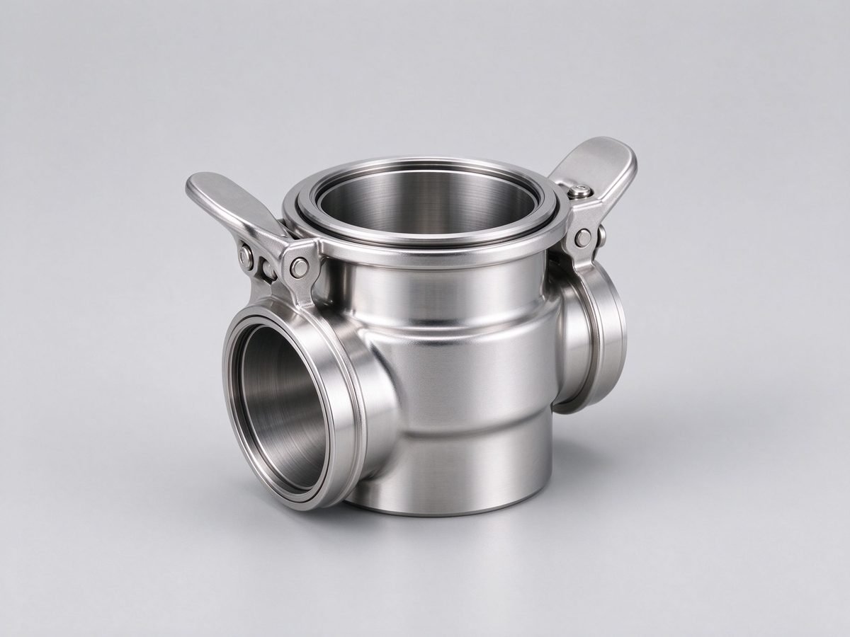 CNC Turned Stainless Sanitary Fitting