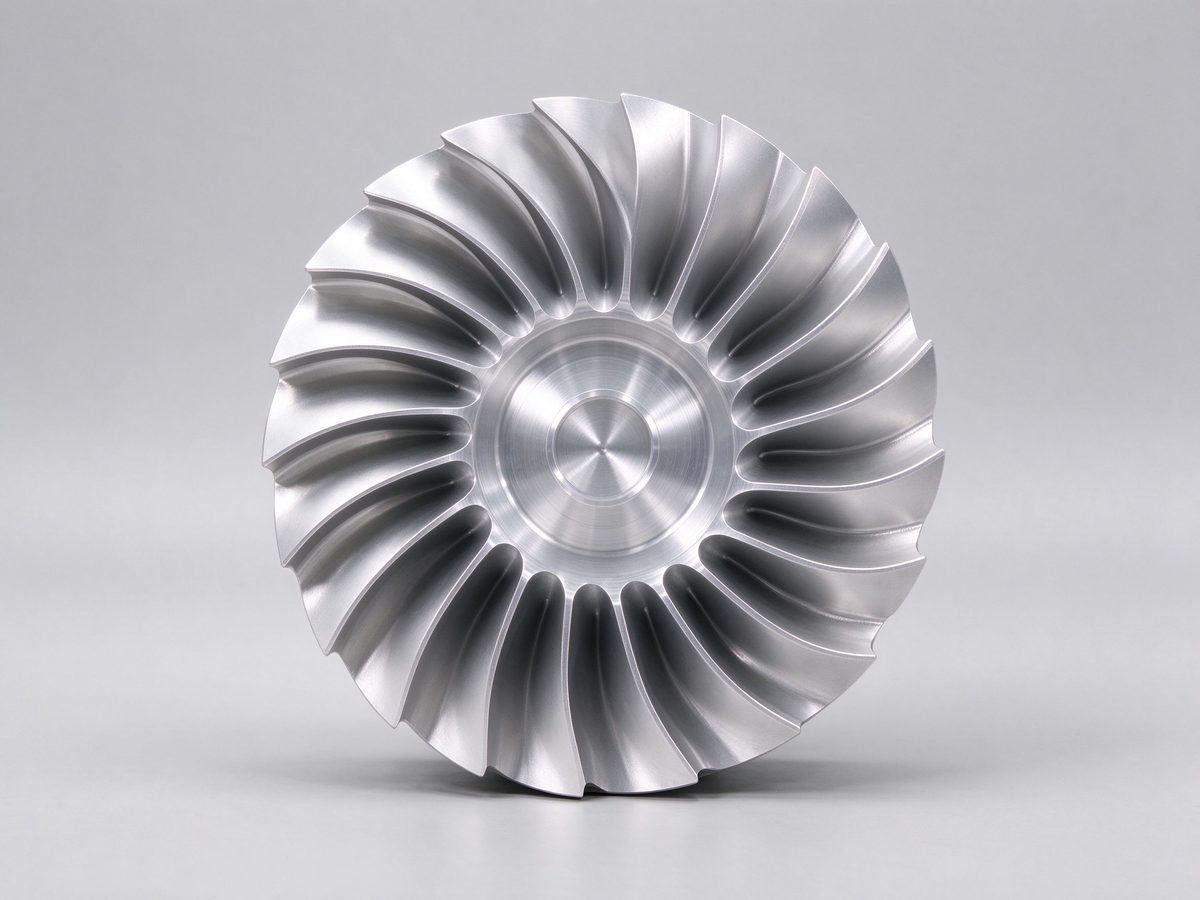 5-Axis Aluminum Radial Impeller