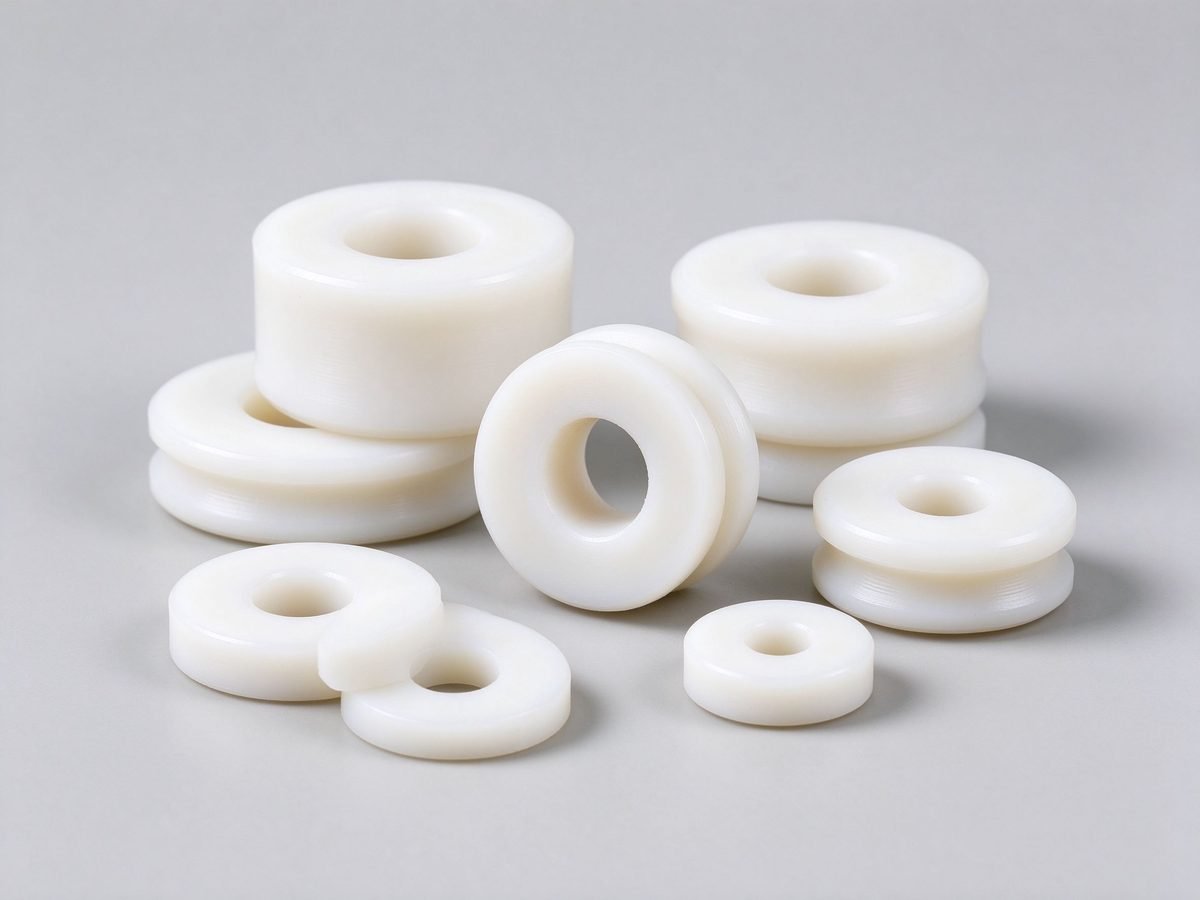 White Nylon Bushings