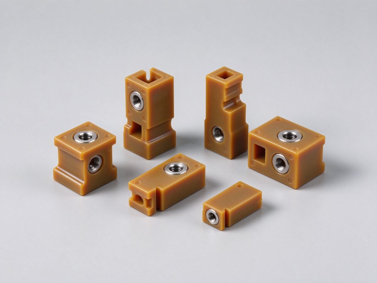PEEK Insulator Block