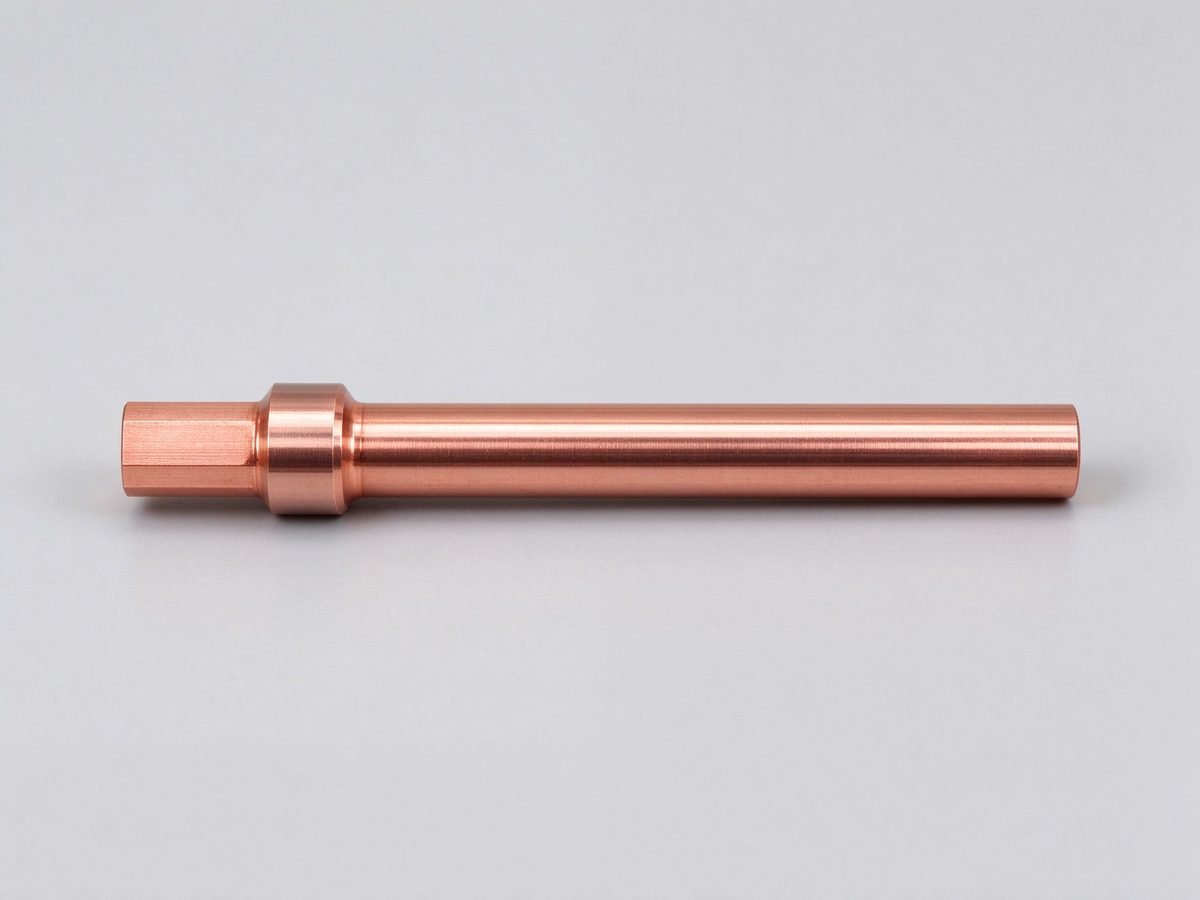 CNC Turned Copper EDM Electrode