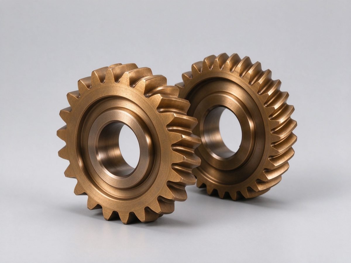 CNC Turned Bronze Worm Gear