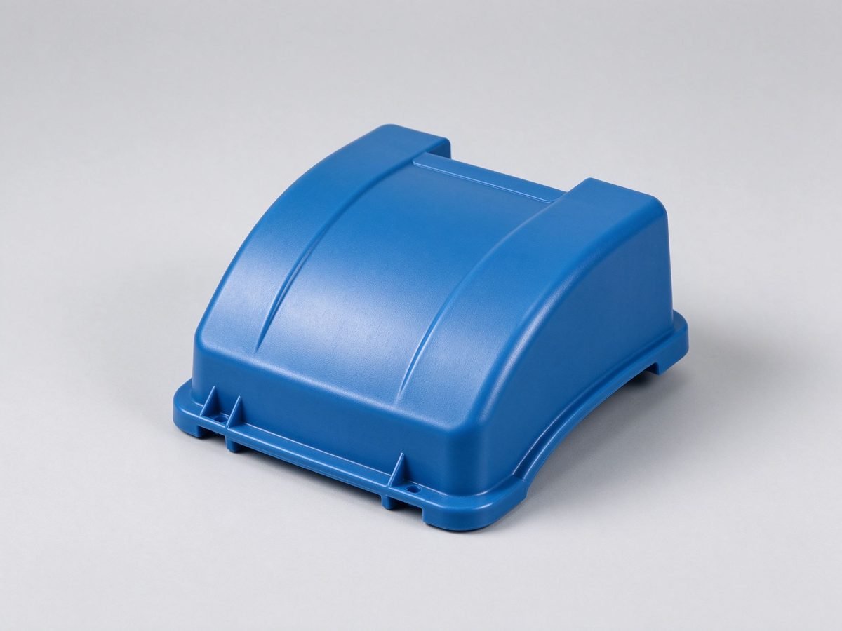 Blue Molded Machine Cover