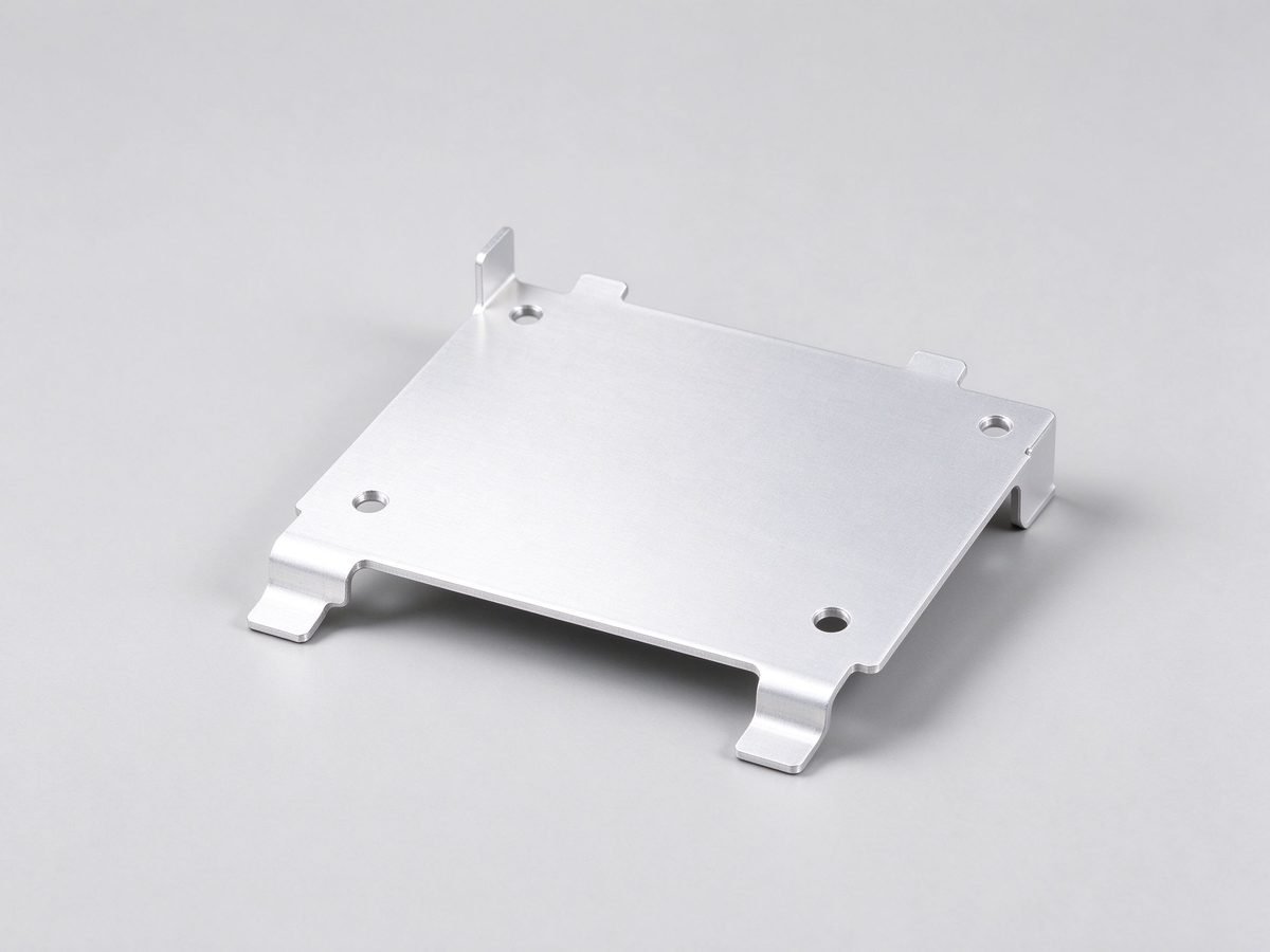 CNC Milled Aluminum Shield Plate