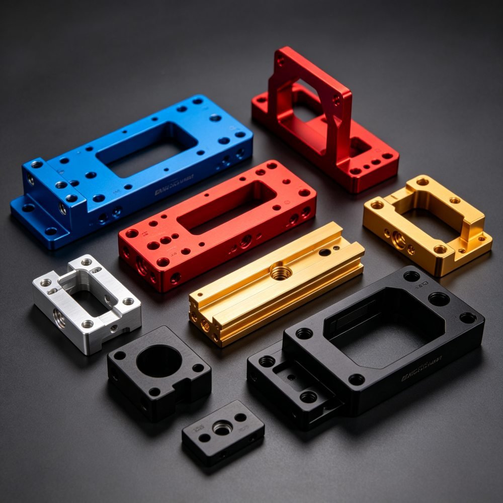 Robot Joint Aluminium Components